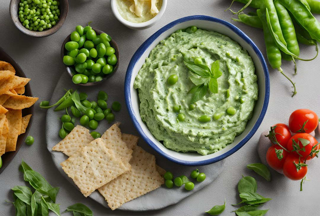 Herby Spring Pea Dip Recipe