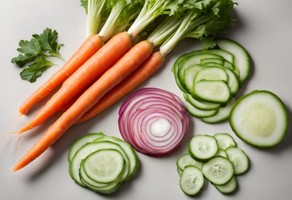 Preparing vegetables