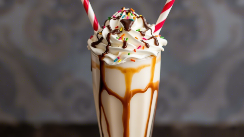 Old Fashioned Vanilla Milkshake Recipe